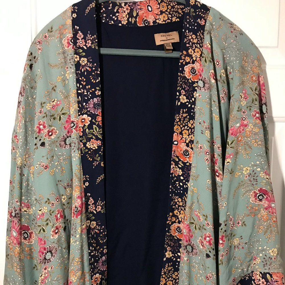 Kachel X Anthropologie Floral Kimono OS